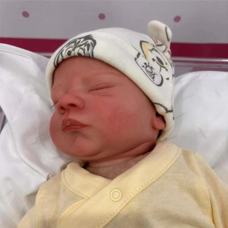 Reborn Baby Doll White Vinyl Trent