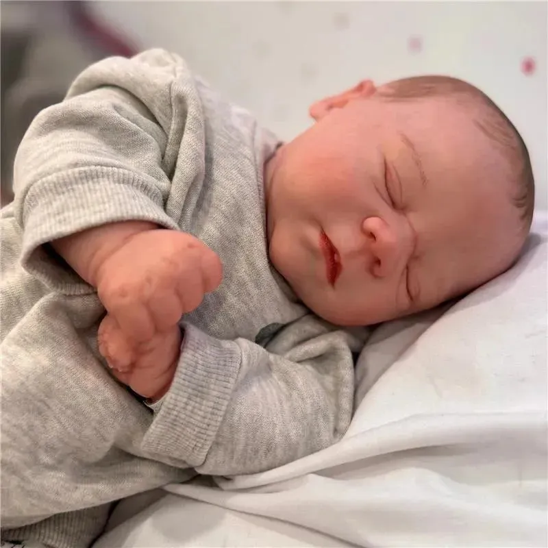 Reborn Baby Doll White Vinyl Michael