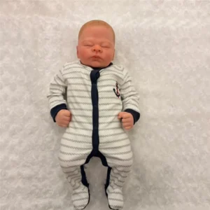 Reborn Baby Doll White Vinyl Leolonni