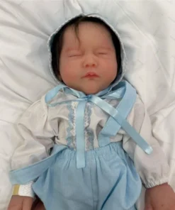 Reborn Baby Dolls Full Silicone Rooted Hair