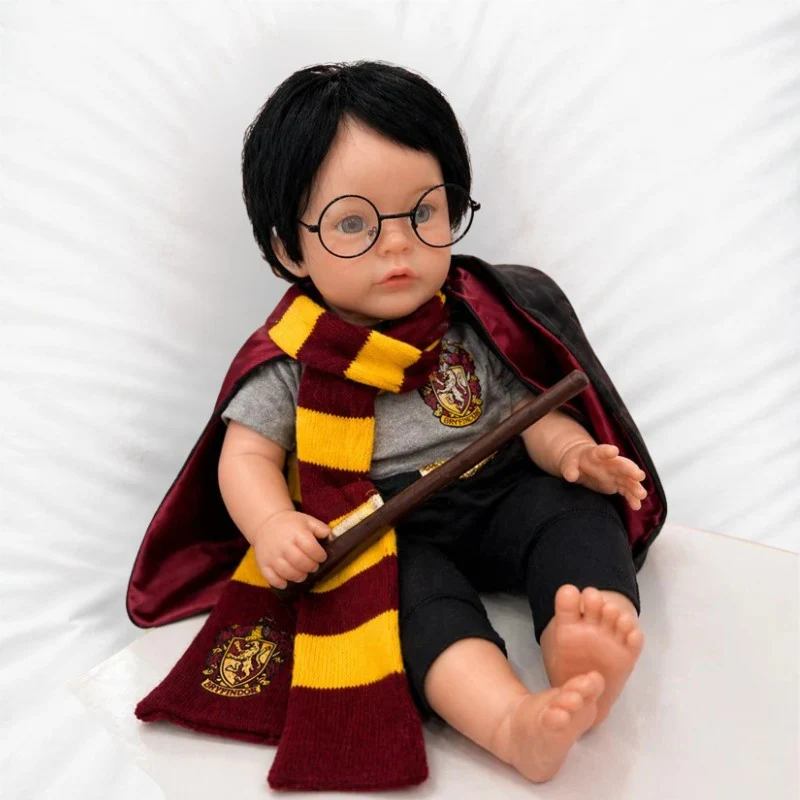 Reborn Baby Doll White Vinyl Harry Potter Doll