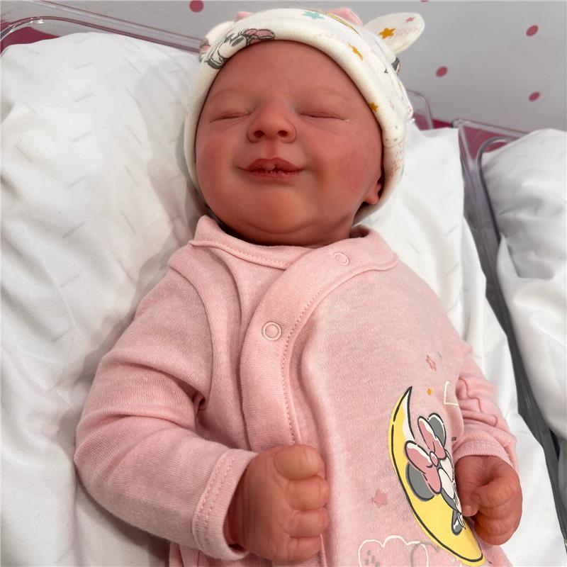 Reborn Baby Doll White Vinyl Kyrie Smile