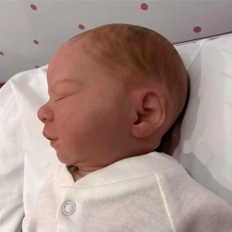 Reborn Baby Doll White Vinyl Louis