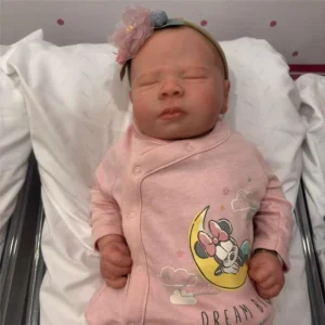 Reborn Baby Doll White Vinyl Mary